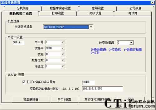 IPPBX MG3000-XݔCDRc(sh)F(xin)Ӌ(j)M(fi)